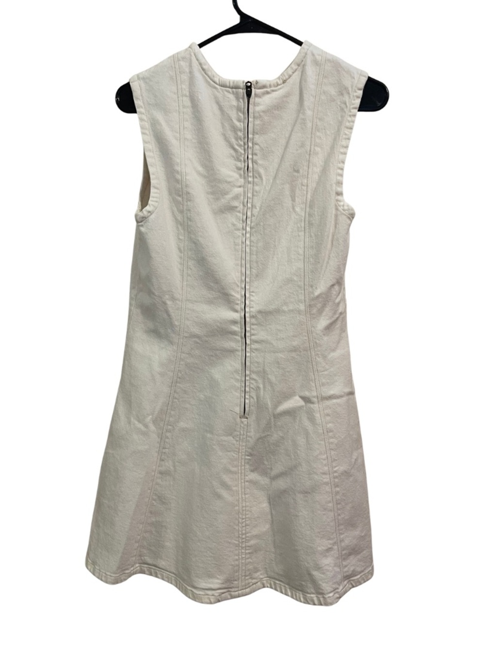 Abercrombie & Fitch Mila High-Neck Denim Mini Dress - Picture 2 of 4